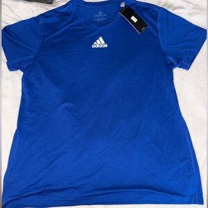 adidas Royal Blue Short Sleeve Tee
